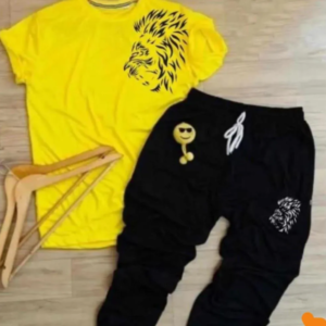 2 Pcs Men's Polyester Printed Track Suit