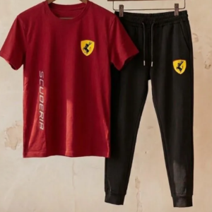 2 Pcs Men's Dri Fit Printed Track Suit